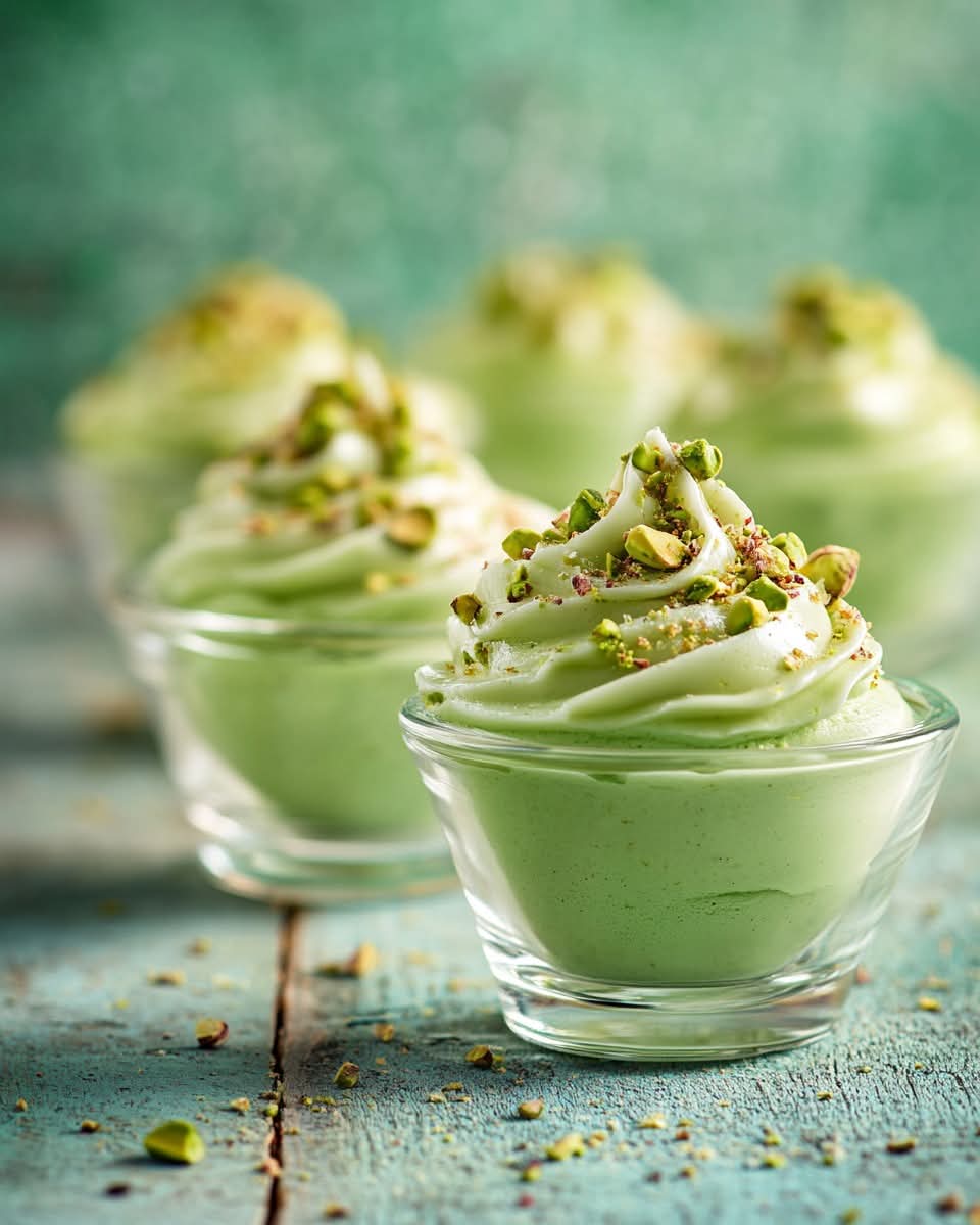 mousse al pistacchio
