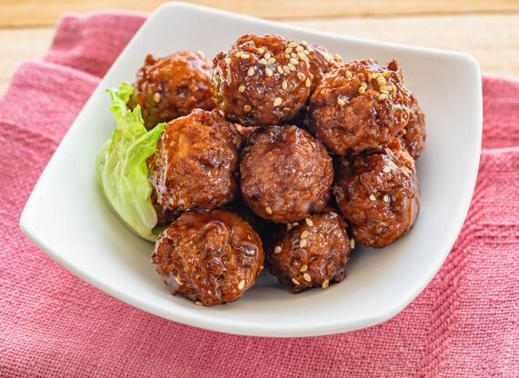 polpette di pesce al sesamo