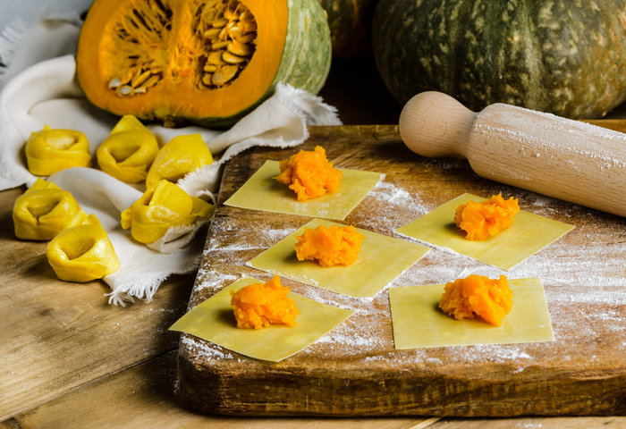 tortelli alla zucca