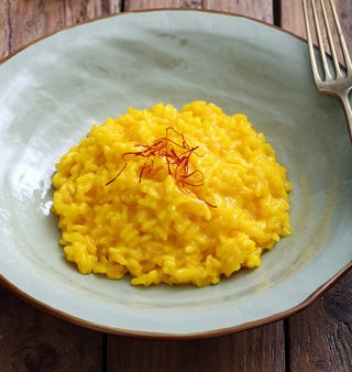 risotto allo zafferano