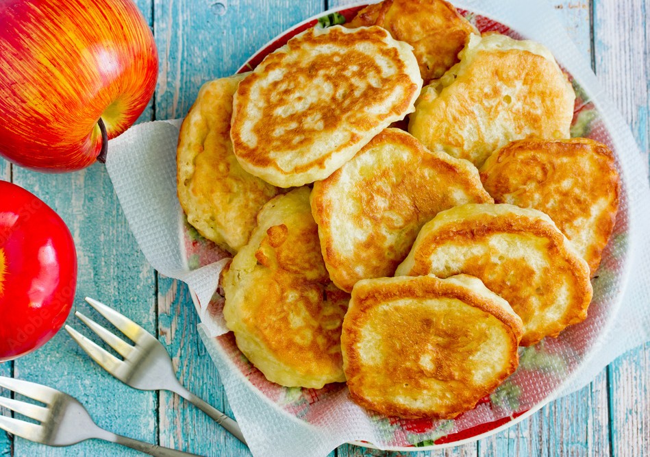 frittelle di mele e cannella