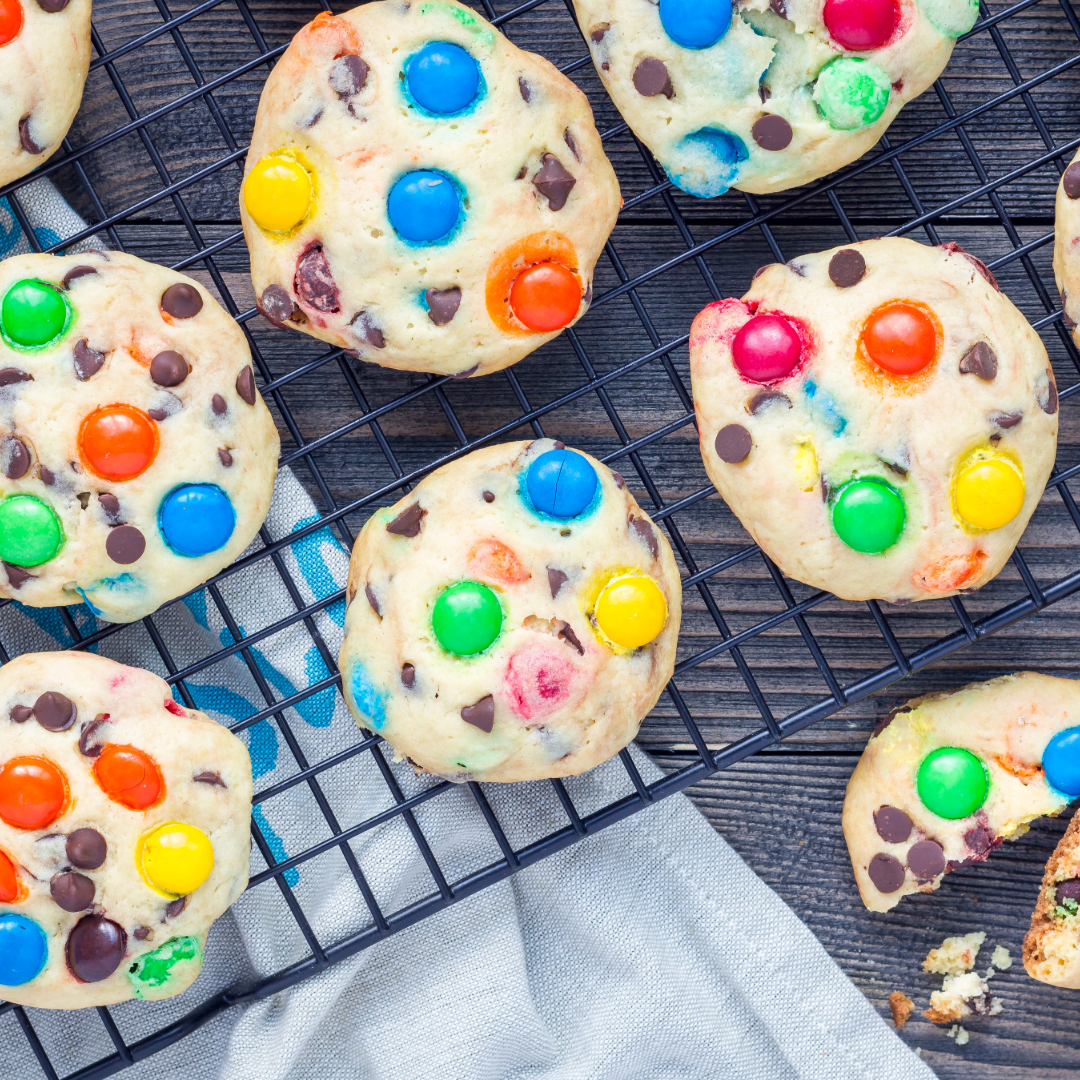 biscotti cookies e smarties