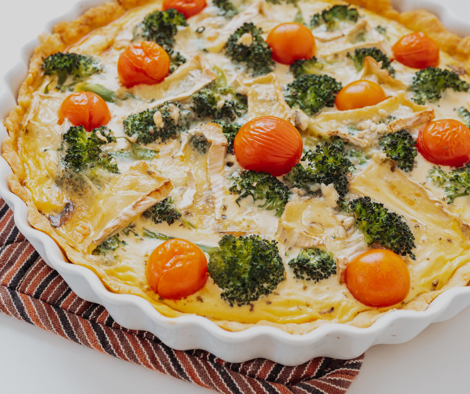 torta salata con pasta briseè
