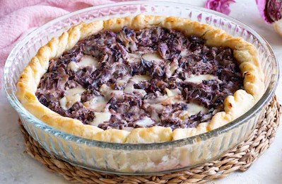 torta salata radicchio