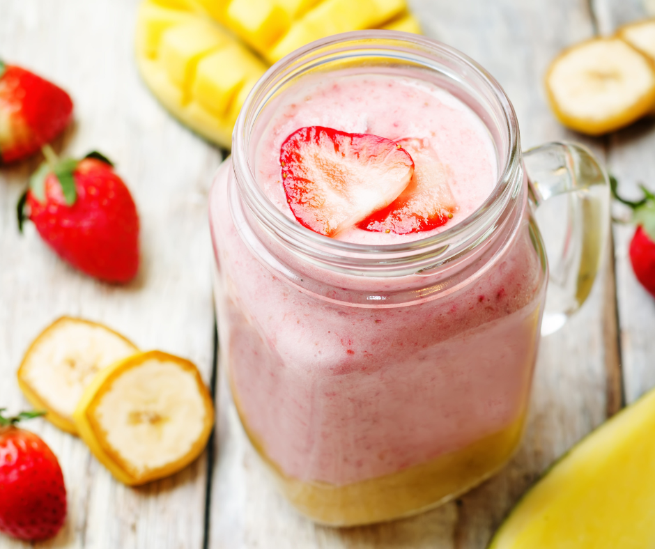 smoothie fragole